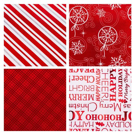 red and white gift wrapping paper